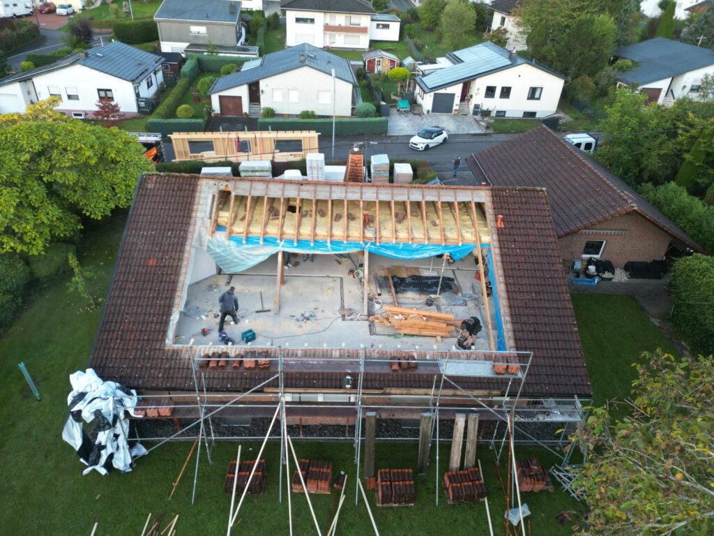 Dachsanierung eines Wohnhauses im Westerwald – Pistor-Dach Projekt
